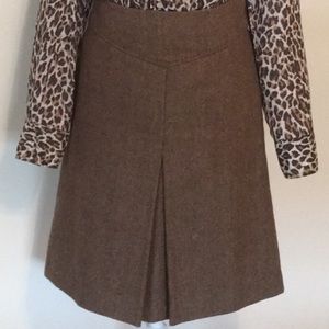 GAP A-line Herringbone Skirt